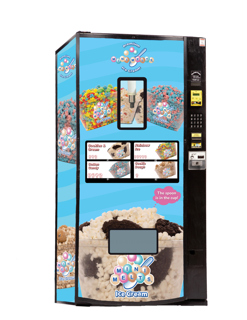 Automated Kiosks Mini Melts® can be purchased from automated kiosks,